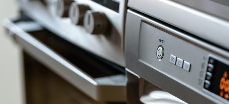 Kitchen stove.