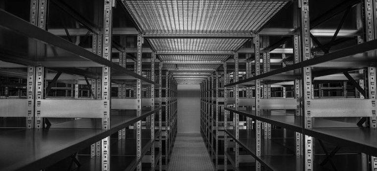 An industrial warehouse.
