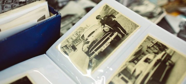 a photo album