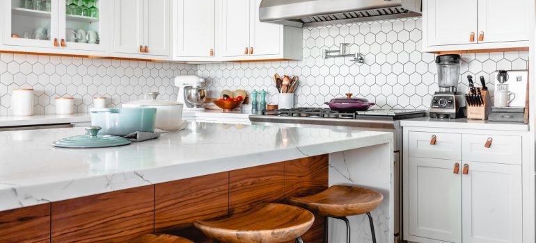 A tidy kitchen 