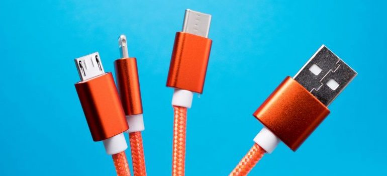 four different cables