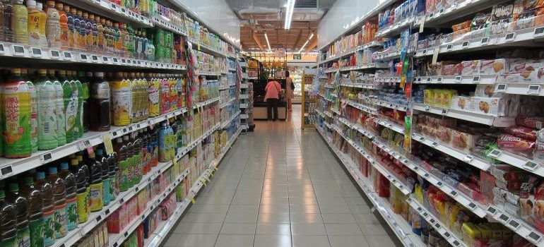 A supermarket