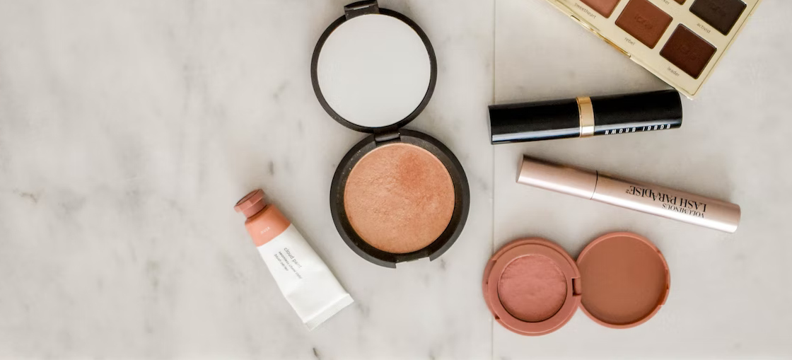 A bunch of make up