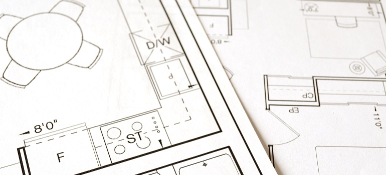 A floor plan to help create a flex room in Seattle