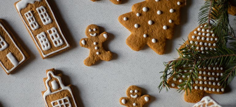 Homemade Christmas cookies