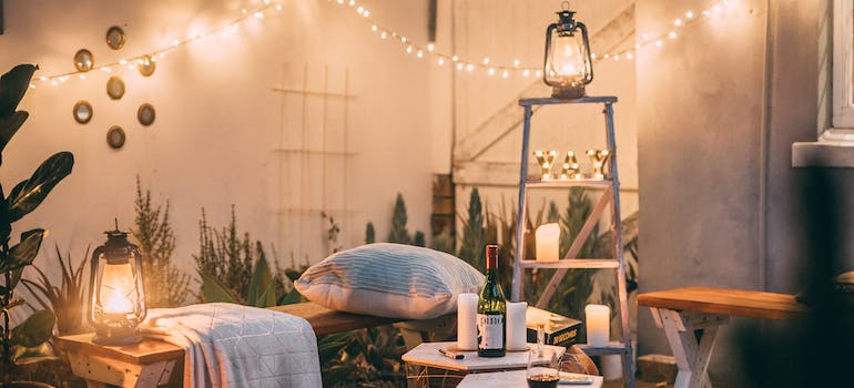Patio after preparing your Seattle home for holiday guests