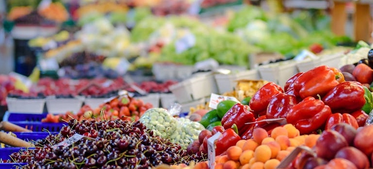 going to the farmers market is one of the things to do in Mill Creek